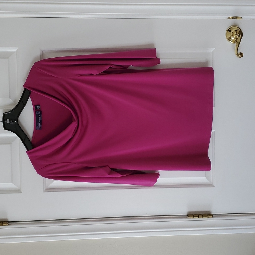 Susan Graver orchid tunic top
